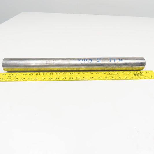 2" Diameter 17-4 Stainless Steel Non Heat Treated Round Bar Stock 21"