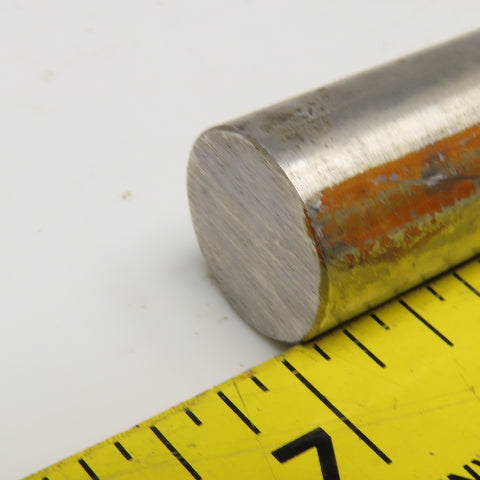 3/4" Diameter 455 Stainless Steel Non Heat Treated Round Bar Stock 9"
