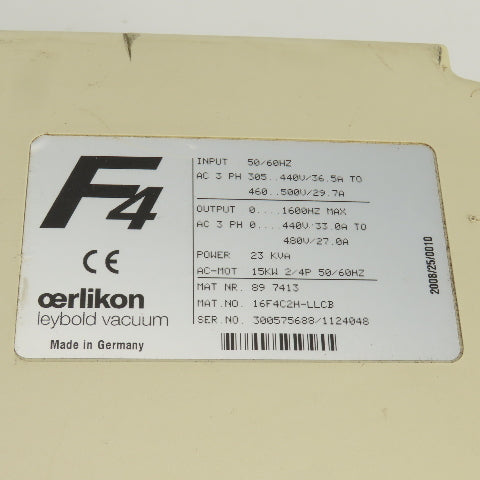 KEB Combivert 16F4C2H-LLCB 15kW Drive Inverter 305-440V Input 0-440V Output 3PH