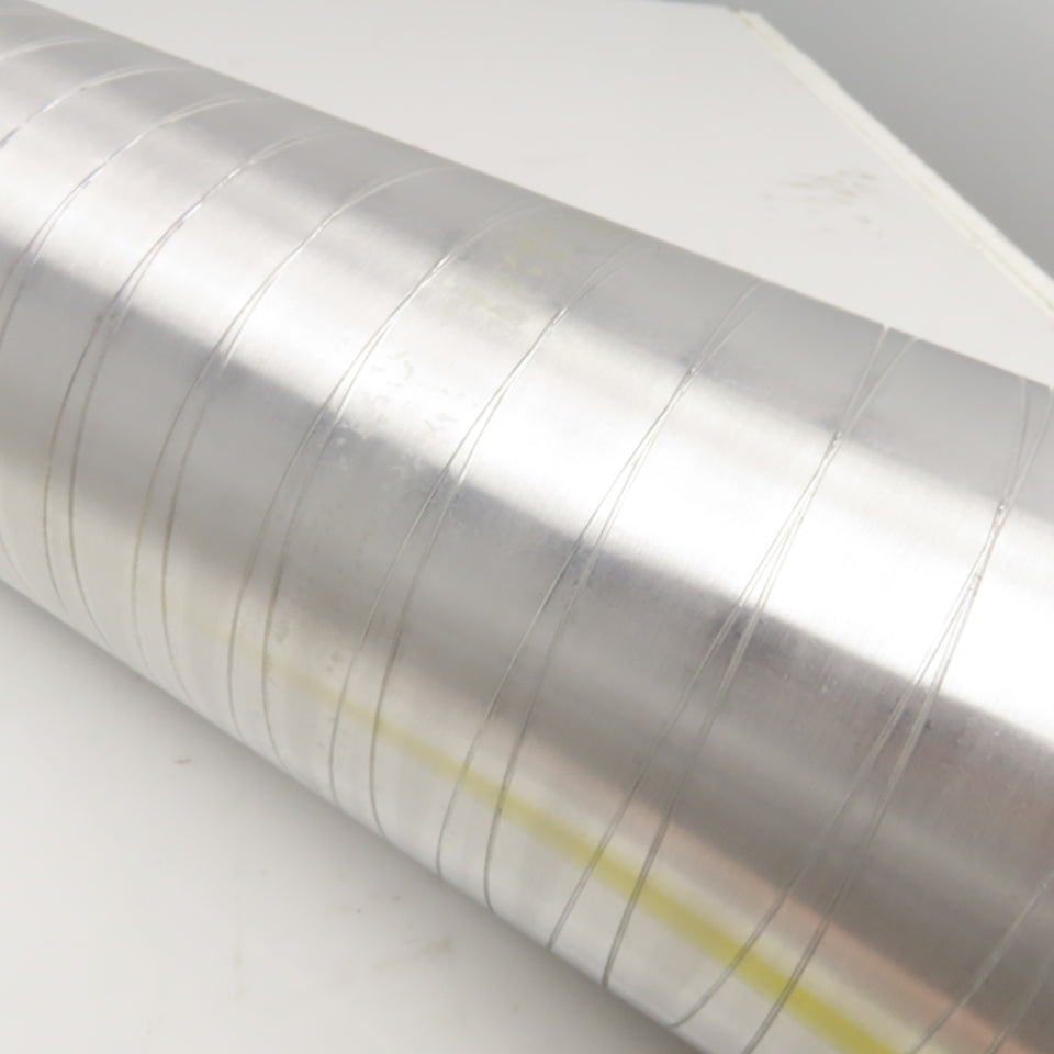 6" x 47-1/2" Face Stainless Steel Chill Water Heat Transfer Roller 59-1/2" OAL