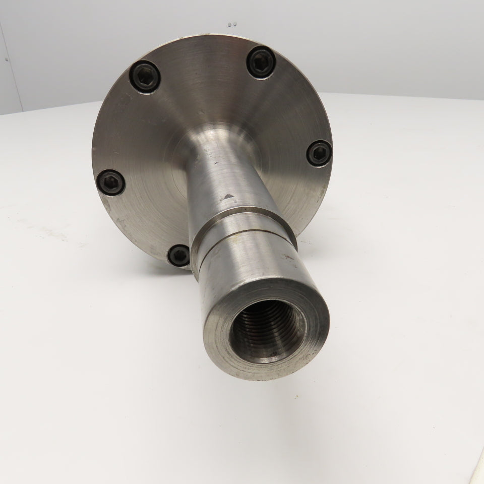 6" x 47-1/2" Face Stainless Steel Chill Water Heat Transfer Roller 59-1/2" OAL