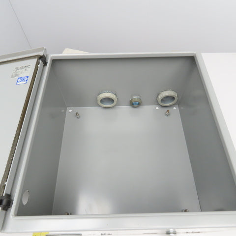 Wiegmann N412202012 20" x 20" x 12" Electrical Enclosure Junction J-Box