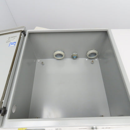 Wiegmann N412202012 20" x 20" x 12" Electrical Enclosure Junction J-Box