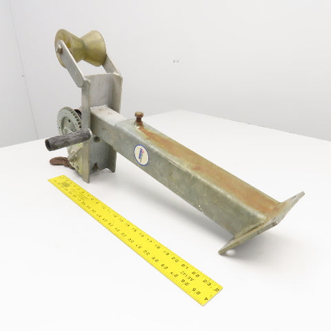 Shelby 5404 1200Lbs Dock Mount Boat Trailer Hand Winch 18' Line