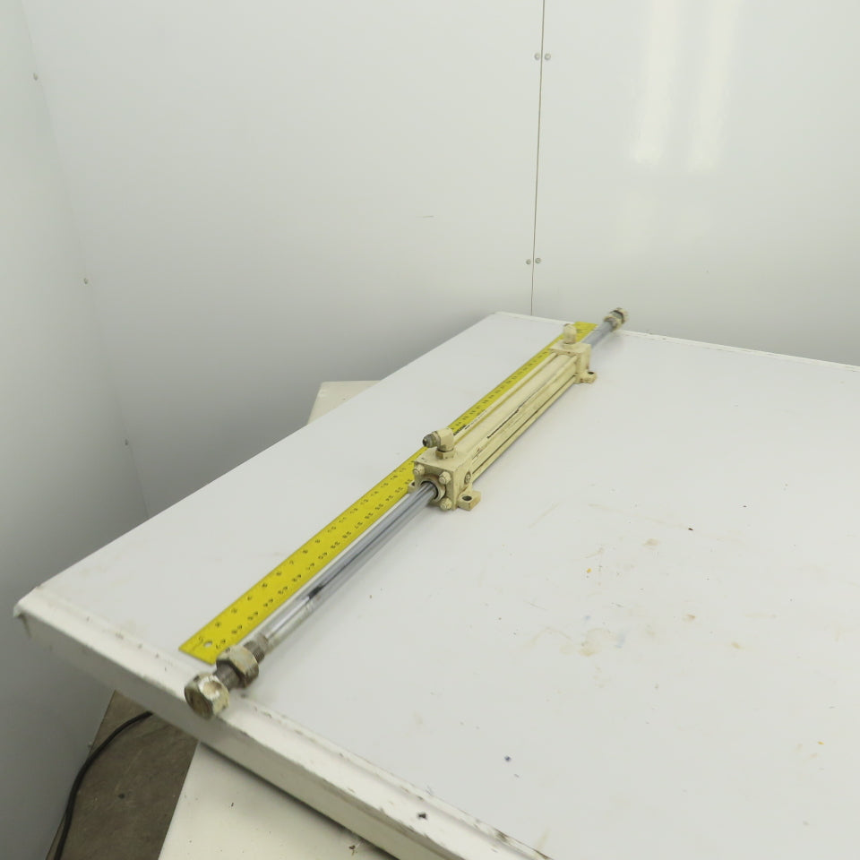 Milwaukee Double Ended Double Acting Hydraulic Cylinder 1-1/2" Bore 16" Stroke