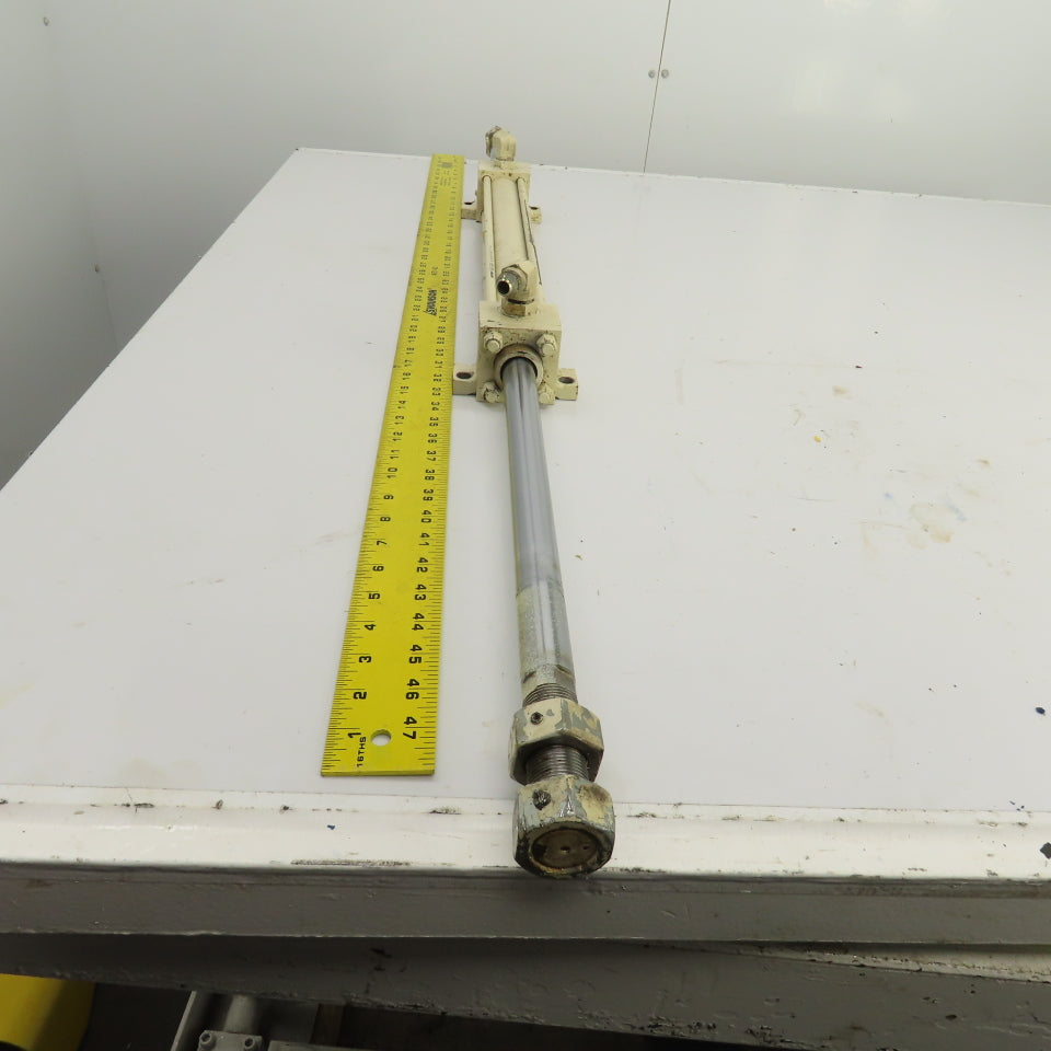 Milwaukee Double Ended Double Acting Hydraulic Cylinder 1-1/2" Bore 16" Stroke