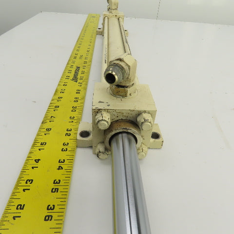 Milwaukee Double Ended Double Acting Hydraulic Cylinder 1-1/2" Bore 16" Stroke