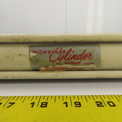 Milwaukee Double Ended Double Acting Hydraulic Cylinder 1-1/2" Bore 16" Stroke