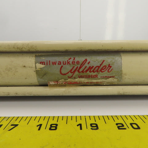 Milwaukee Double Ended Double Acting Hydraulic Cylinder 1-1/2" Bore 16" Stroke