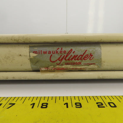 Milwaukee Double Ended Double Acting Hydraulic Cylinder 1-1/2" Bore 16" Stroke