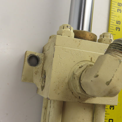 Milwaukee Double Ended Double Acting Hydraulic Cylinder 1-1/2" Bore 16" Stroke