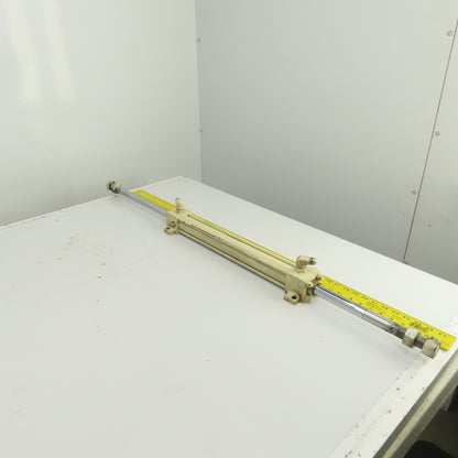 Milwaukee Double Ended Double Acting Hydraulic Cylinder 1-1/2" Bore 16" Stroke