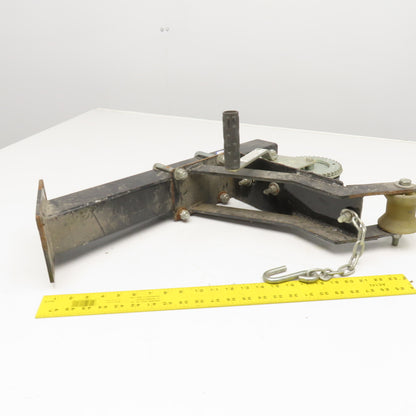 Shelby 5405 1500Lbs Dock Mount Boat Trailer Hand Winch 19' Line