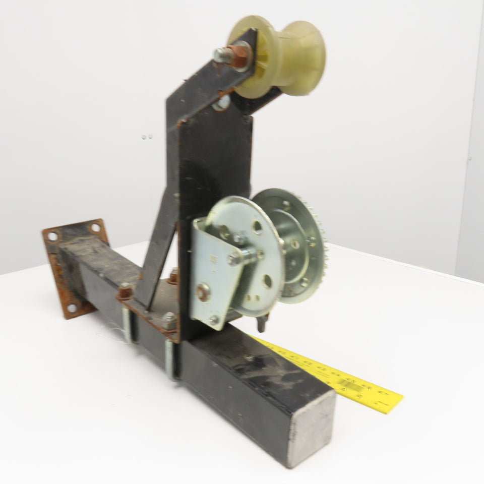 Shelby 5405 1500Lbs Dock Mount Boat Trailer Hand Winch Needs Line
