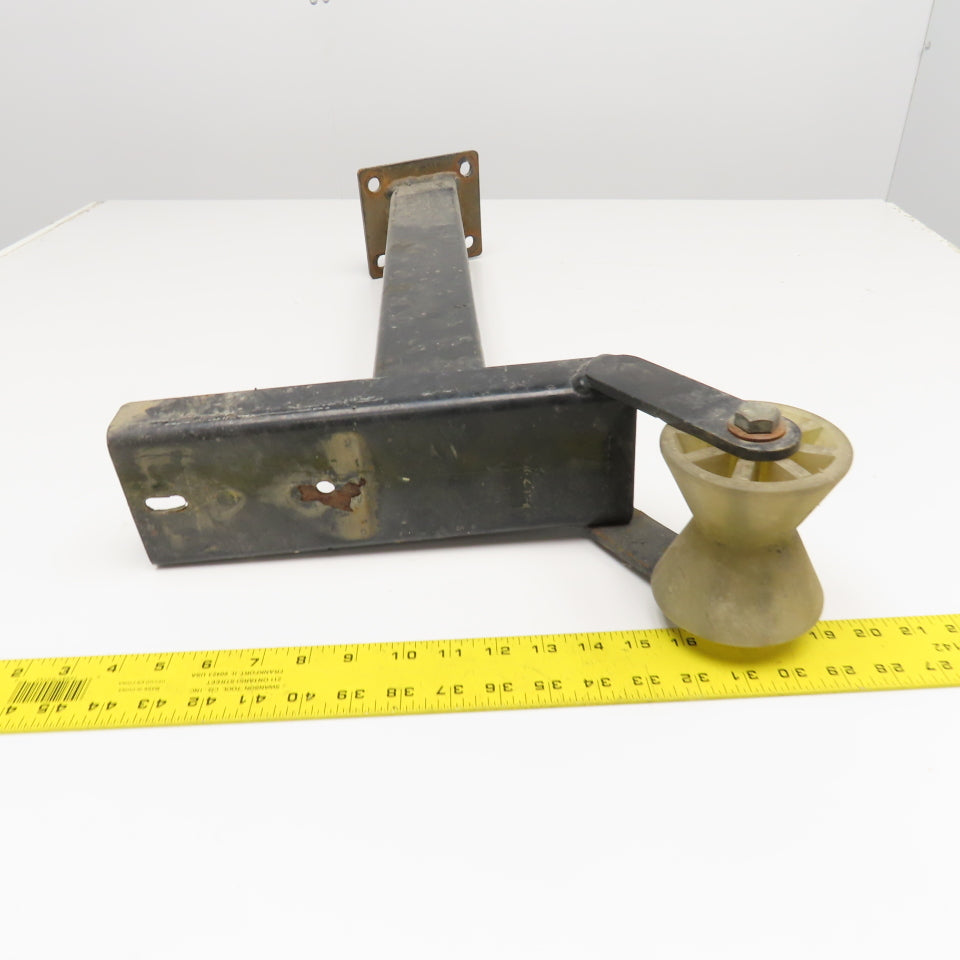 Dock Boat Winch Mounting Assembly Adjustable Height 24"-32"
