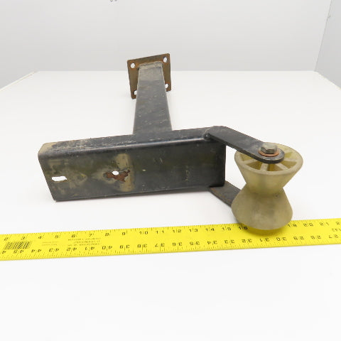 Dock Boat Winch Mounting Assembly Adjustable Height 24"-32"