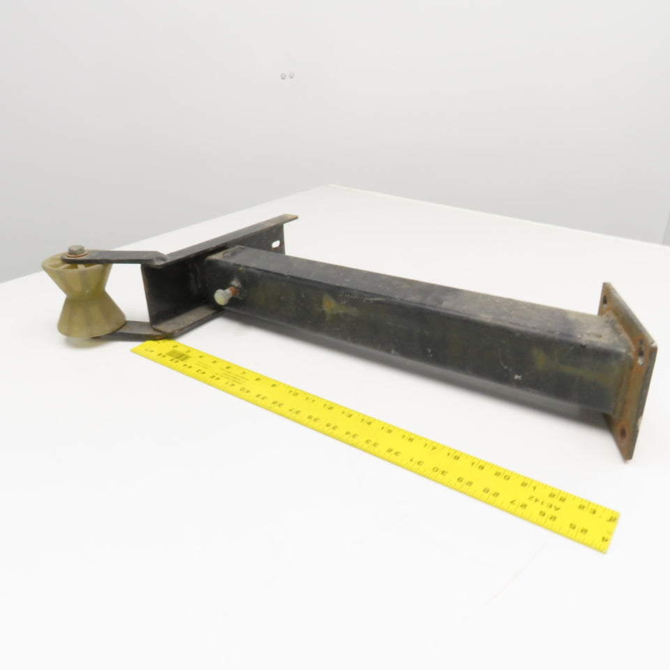 Dock Boat Winch Mounting Assembly Adjustable Height 24"-32"
