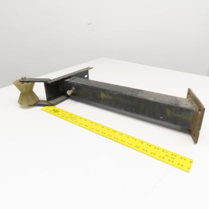 Dock Boat Winch Mounting Assembly Adjustable Height 24"-32"