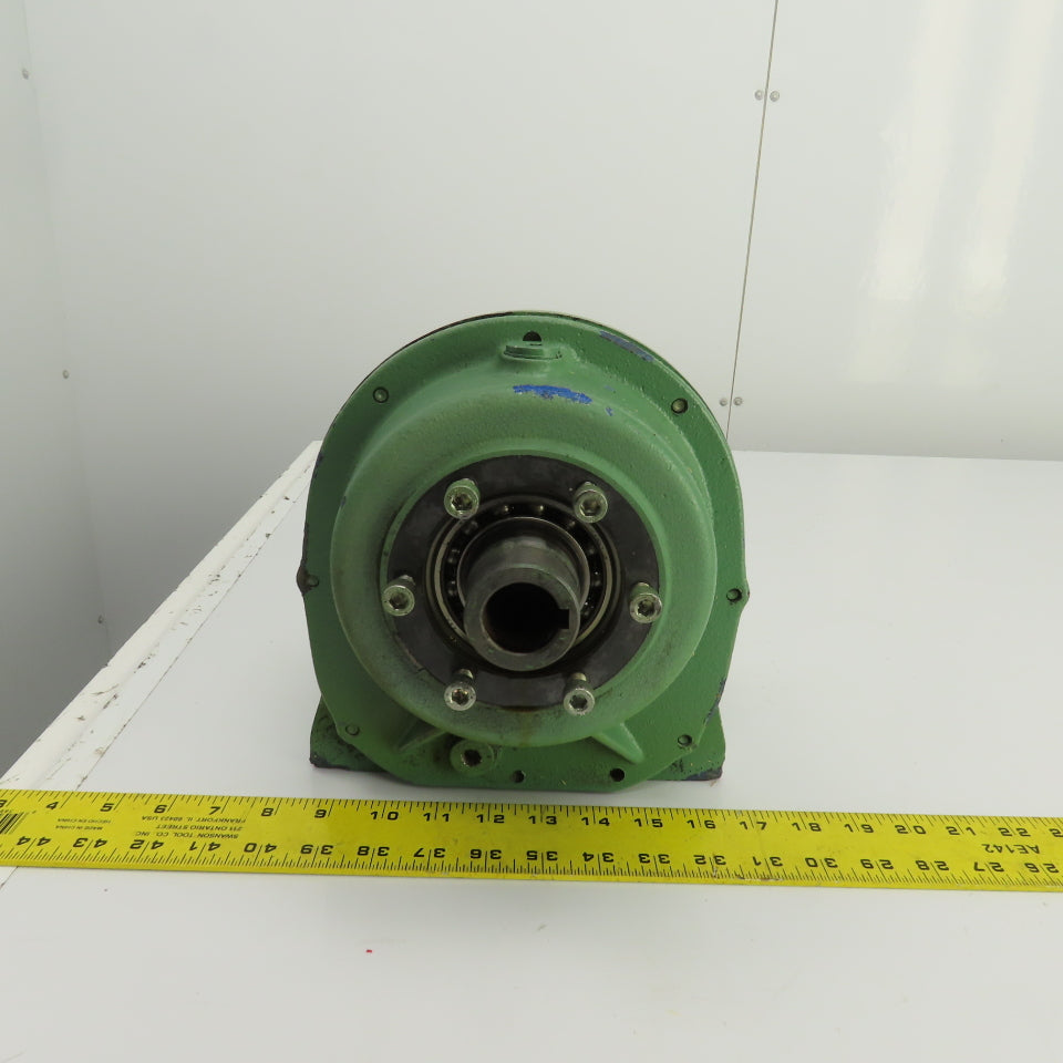 Motovario TRC062 26:1 Ratio Inline Gear Reducer 28mm Input 35mm Output No Flange