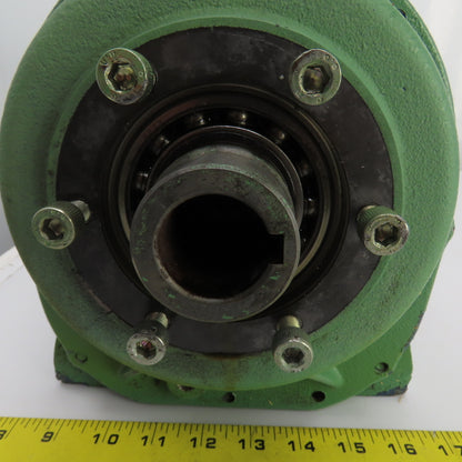 Motovario TRC062 26:1 Ratio Inline Gear Reducer 28mm Input 35mm Output No Flange