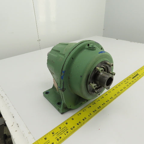 Motovario TRC062 26:1 Ratio Inline Gear Reducer 28mm Input 35mm Output No Flange