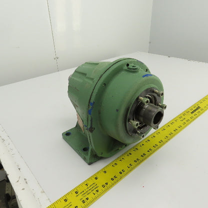 Motovario TRC062 26:1 Ratio Inline Gear Reducer 28mm Input 35mm Output No Flange