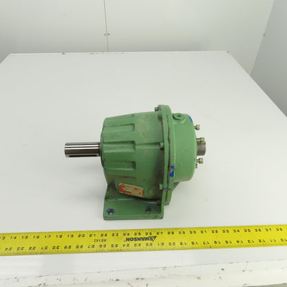 Motovario TRC062 26:1 Ratio Inline Gear Reducer 28mm Input 35mm Output No Flange