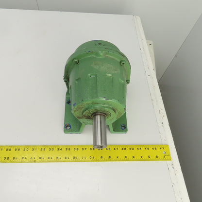Motovario TRC062 26:1 Ratio Inline Gear Reducer 28mm Input 35mm Output No Flange