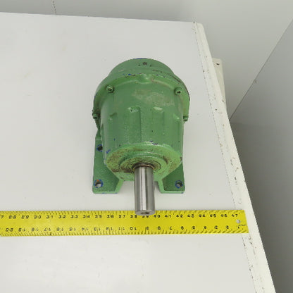 Motovario TRC062 26:1 Ratio Inline Gear Reducer 28mm Input 35mm Output No Flange