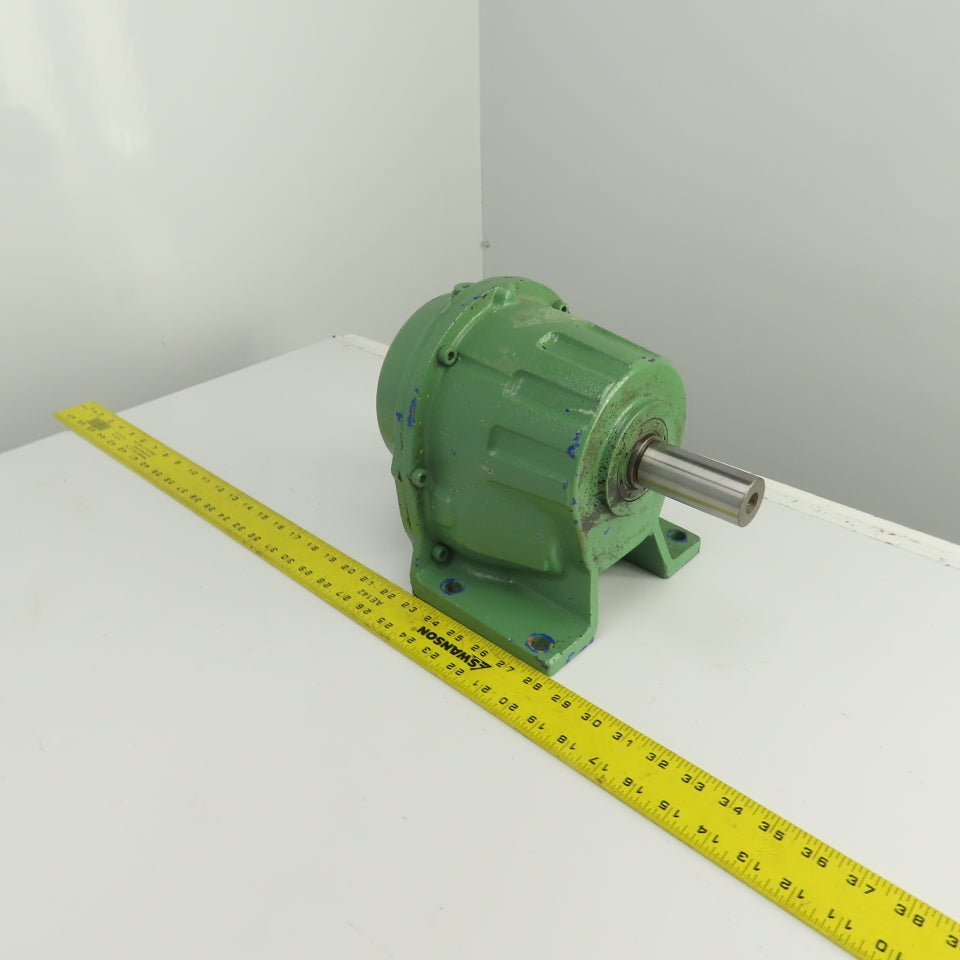 Motovario TRC062 26:1 Ratio Inline Gear Reducer 28mm Input 35mm Output No Flange