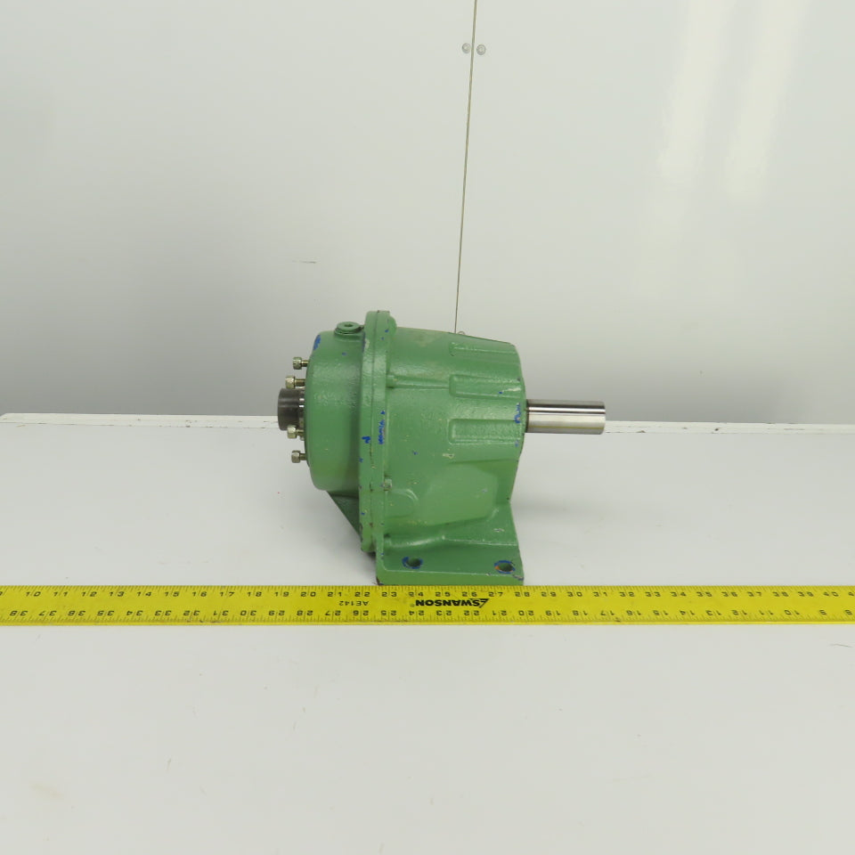 Motovario TRC062 26:1 Ratio Inline Gear Reducer 28mm Input 35mm Output No Flange