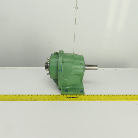 Motovario TRC062 26:1 Ratio Inline Gear Reducer 28mm Input 35mm Output No Flange