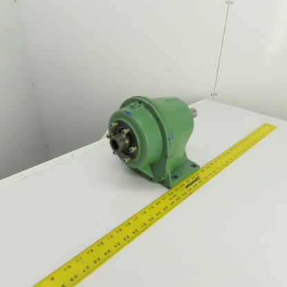 Motovario TRC062 26:1 Ratio Inline Gear Reducer 28mm Input 35mm Output No Flange