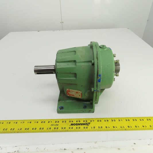 Motovario TRC062 26:1 Ratio Inline Gear Reducer 28mm Input 35mm Output No Flange