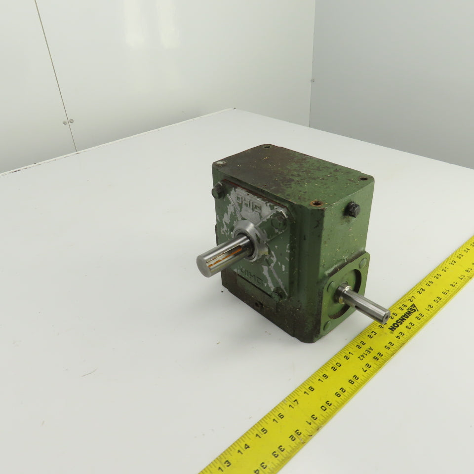 Ohio S-262 15:1 Ratio Left Hand Gearbox Reducer 2.33HP 1120 Torq Lb