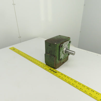 Ohio S-262 15:1 Ratio Left Hand Gearbox Reducer 2.33HP 1120 Torq Lb