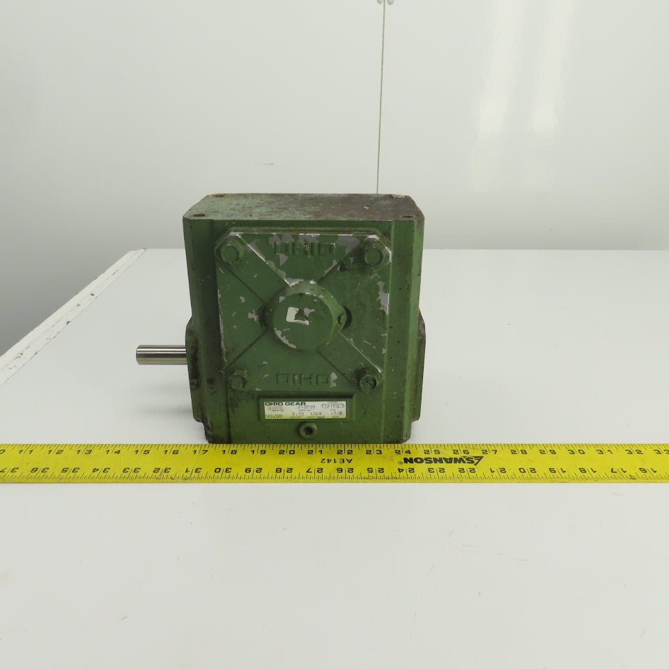 Ohio S-262 15:1 Ratio Left Hand Gearbox Reducer 2.33HP 1120 Torq Lb