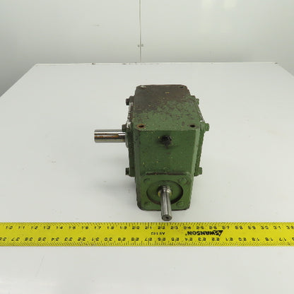 Ohio S-262 15:1 Ratio Left Hand Gearbox Reducer 2.33HP 1120 Torq Lb