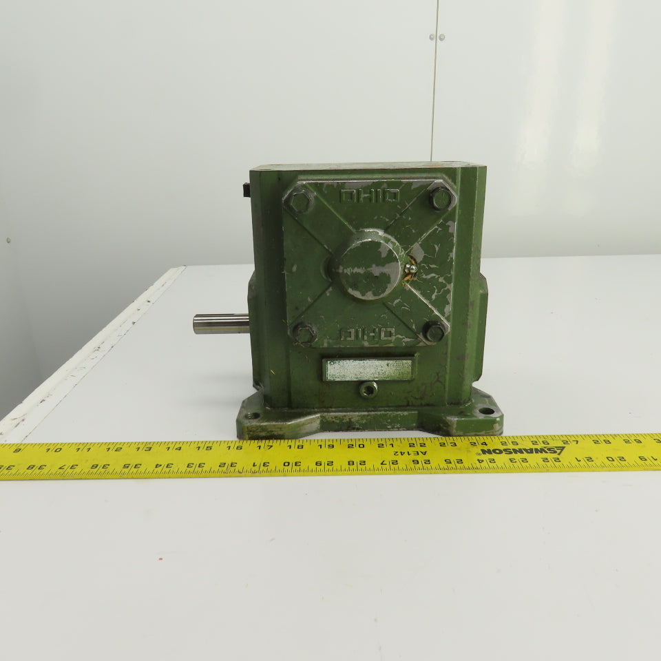 Ohio S-262 15:1 Ratio Left Hand Gearbox Reducer 2.33HP 1155 Torq Lb.