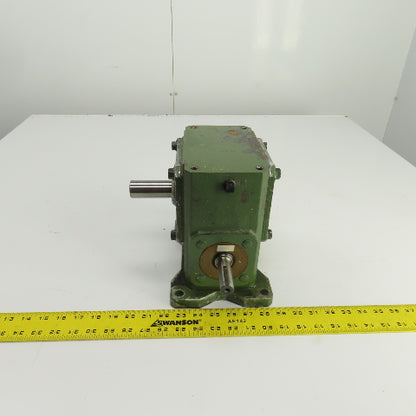 Ohio S-262 15:1 Ratio Left Hand Gearbox Reducer 2.33HP 1155 Torq Lb.