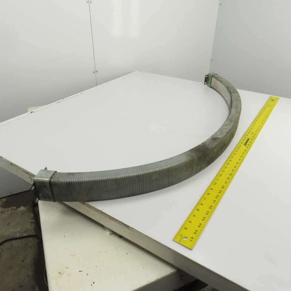 Gortrac 57" OAL Enclosed Cable Carrier Energy Chain 2-3/4" x 1-1/2" ID W/Anchors