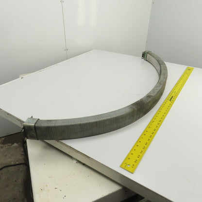 Gortrac 57" OAL Enclosed Cable Carrier Energy Chain 2-3/4" x 1-1/2" ID W/Anchors
