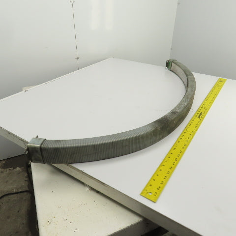 Gortrac 57" OAL Enclosed Cable Carrier Energy Chain 2-3/4" x 1-1/2" ID W/Anchors