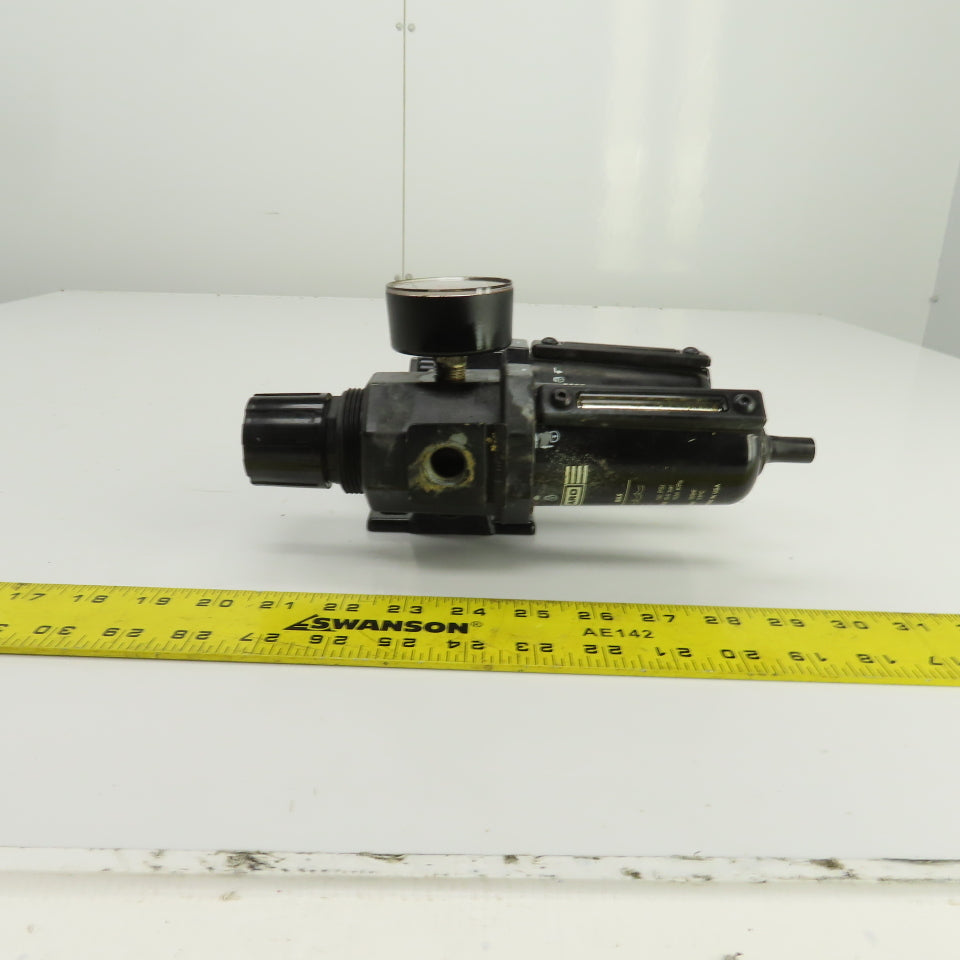 ARO Compressed Air Filter Regulator Lubricator FRL 150PSI 3/8" x 1/2" NPT