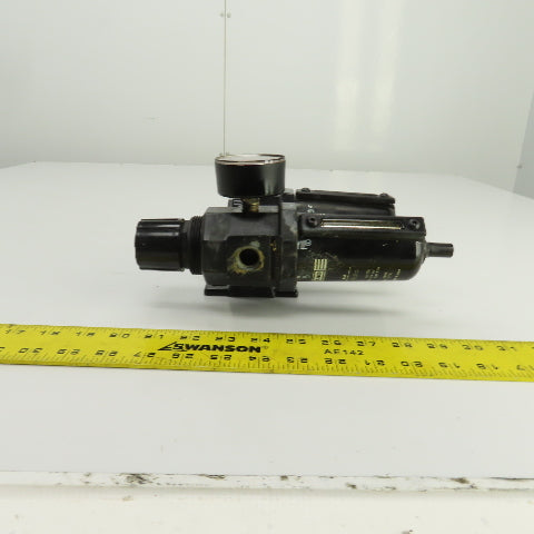 ARO Compressed Air Filter Regulator Lubricator FRL 150PSI 3/8" x 1/2" NPT