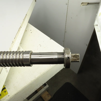 Shizuoka MILLMASTER B-10V Single Start Ball Screw & Nut 60-3/4" OAL 9mm Pitch