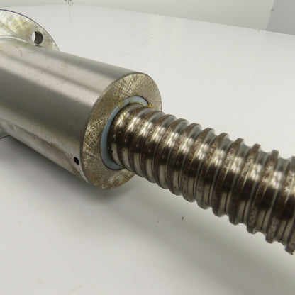 Shizuoka MILLMASTER B-10V Single Start Ball Screw & Nut 60-3/4" OAL 9mm Pitch