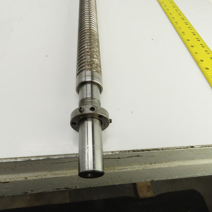 Shizuoka MILLMASTER B-10V Single Start Ball Screw & Nut 60-3/4" OAL 9mm Pitch