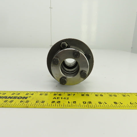 4-1/2" OAL Flexible Steel Disc Shaft Coupling 28mm x 35mm