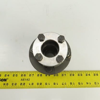 4-1/2" OAL Flexible Steel Disc Shaft Coupling 28mm x 35mm